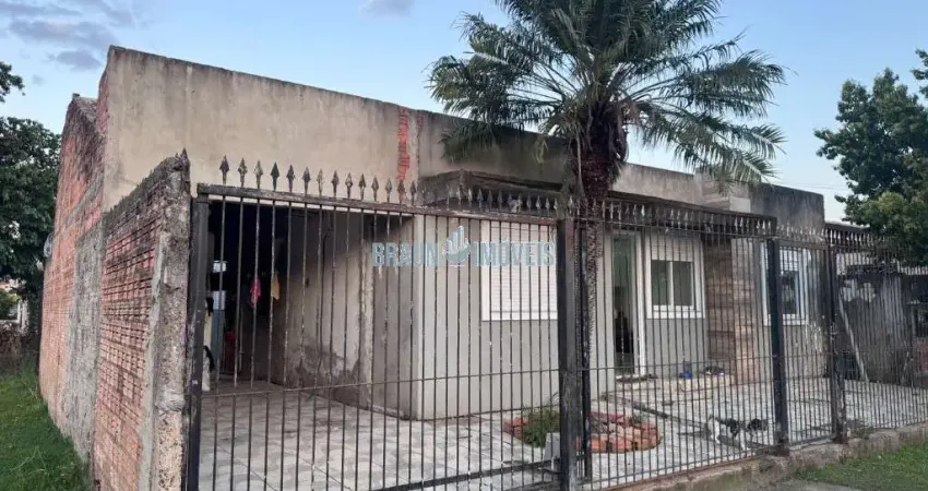 Casa 2 dormitórios de esquina em cachoeirinha, jardim do bosque