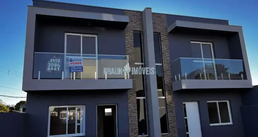 Excelente sobrado 2 dormitórios até 100% financiado em gravataí no bairro passos dos ferreiros.