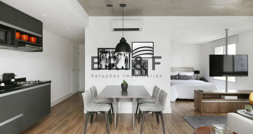 Apartamento para locação, 63m², 1 suíte, 1 lavado, varanda e 1 vaga. Cidade Monções, SP.