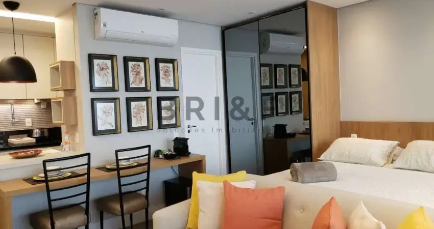 APARTAMENTO PARA LOCAÇÃO E TEMPORADA NO BROOKLIN - HABITARTE VERDE 41 M², 1 DORM, 1 VAGA - SÃO PAULO