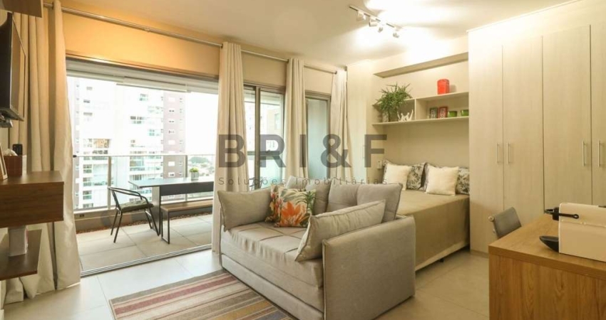 APARTAMENTO PARA LOCAÇÃO NO BROOKLIN - HABITARTE VERDE 43 M², 1 DORM, 1 VAGA MOBILIADO - SÃO PAULO