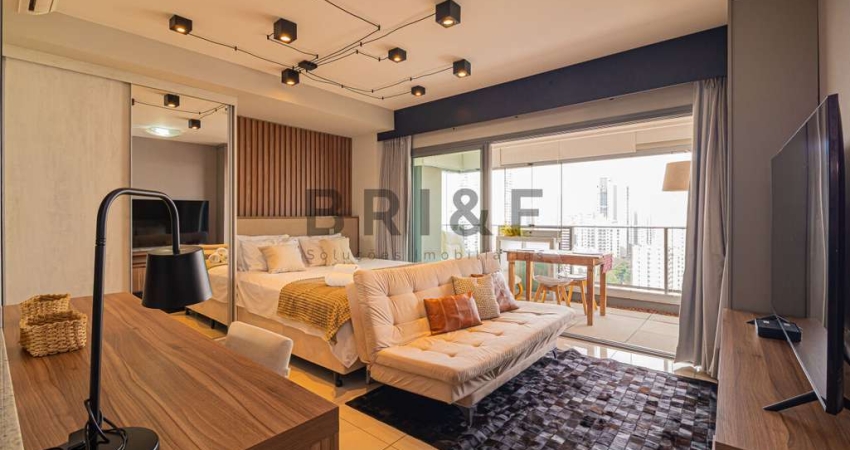APARTAMENTO PARA LOCAÇÃO E VENDA NO BROOKLIN - HABITARTE VERDE 41 M², 1 DORM, 1 VAGA - SÃO PAULO