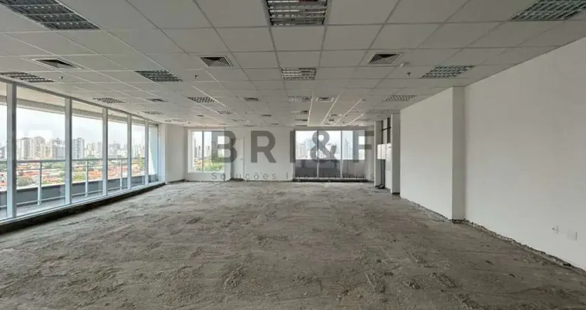 SALA COMERCIAL PARA LOCAÇÃO COM 192M², 5 VAGAS DE GARAGEM NO BROOKLIN, REGIÃO DA BERRINI
