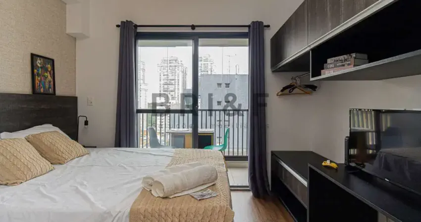 Studio para venda e Locação, mobiliado - 22m² - próximo ao metrô Brooklin - São Paulo/SP