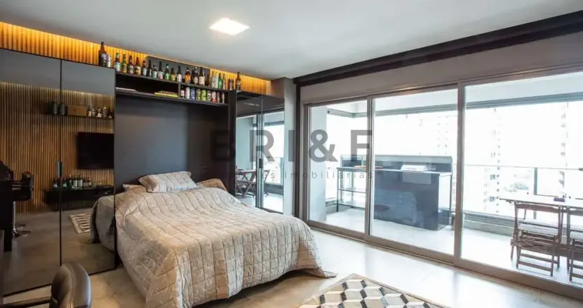 APARTAMENTO PARA LOCAÇÃO NO BROOKLIN - HABITARTE VERDE 43 M², 1 DORM, 1 VAGA MOBILIADO - SÃO PAULO