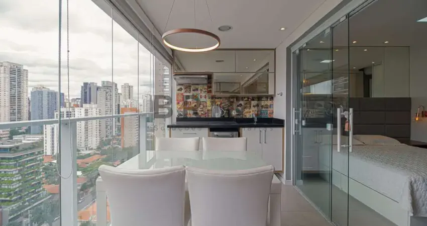 APARTAMENTO PARA VENDA 42 M² COM 1 DORMITÓRIO, LAZER COMPLETO NO BROOKLIN