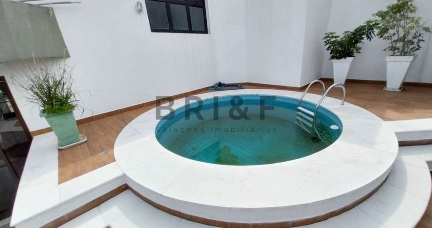 COBERTURA DUPLEX A VENDA COM 274M², 4 DORMITÓRIOS, 2 SUÍTES E 2 VAGAS EM MOEMA