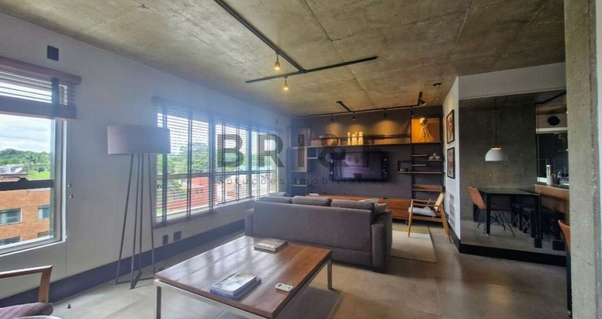 Apartamento para alugar mobiliado com 1 dormitório, 1 banheiro, 1 vaga - 74m2 - Alto da Boa Vista