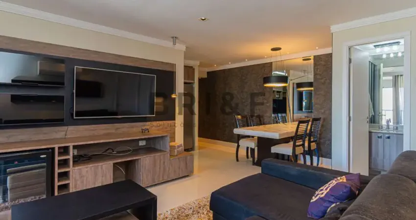 APARTAMENTO MOBILIADO 67m², 1 SUÍTE PARA VENDA NO BROOKLIN, 1 VAGA