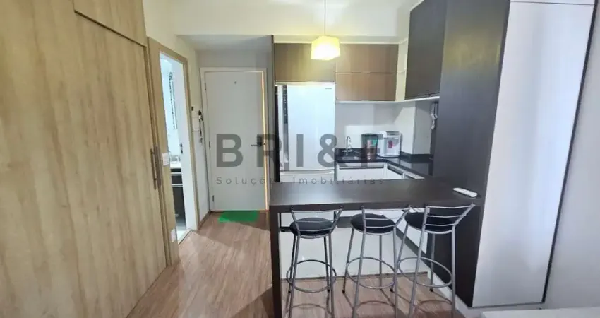 Apartamento Studio na Chácara Santo Antônio mobiliado para locação com 1 vaga