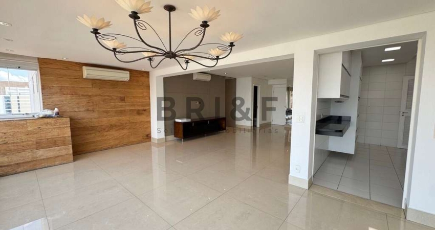 Apartamento para alugar - 138m² - 2 suítes, 2 vagas - Brooklin