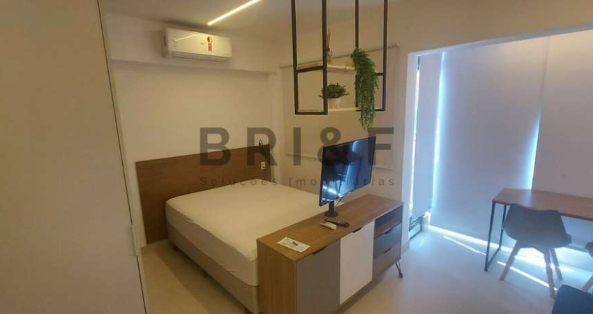 APARTAMENTO PARA LOCAÇÃO 25M², 1 DORMITÓRIO E 1 VAGA NO CAMPO BELO