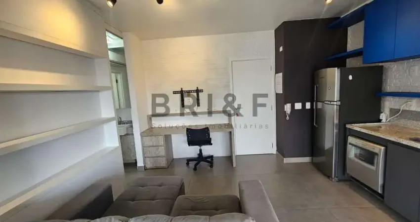 Apartamento para locação 1 dormitorio, varanda, 1 vaga Brooklin