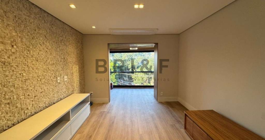 Apartamento mobiliado para alugar - 93m² - 3 dormitórios (1 suíte), 2 vagas - Brooklin