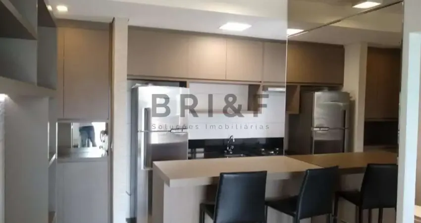APARTAMENTO PARA LOCAÇÃO MOBILIADO NO BROOKLIN - COND LUMEN - 44M², 1 DORM, 1 VAGA