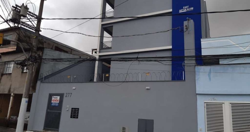 Apartamento com 1 dormitorio e 34m² de area util na Vila nhocuné - Gamelinha