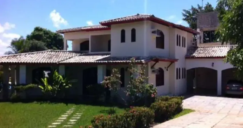 Casa em condomínio à venda em Vilas do Atlântico, Lauro de Freitas-BA: 5 suítes, 4 salas, 7 banheiros, 5 vagas e 600m² de área.
