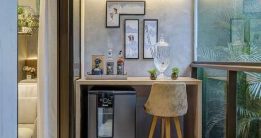 Apartamento à venda na Pituba, Salvador-BA: 1 quarto, 1 sala, 1 banheiro, 1 vaga de garagem, 31,65 m² de área.