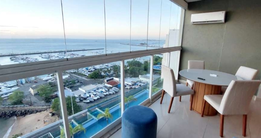 Apartamento à venda no Comércio, Salvador-BA: 1 quarto, 1 suite, 1 sala, 1 banheiro, 1 vaga de garagem, 69,00 m² de área.