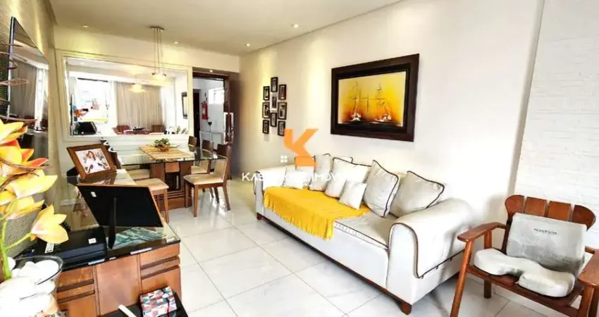 Apartamento de 2 quartos, 1 suíte, 2 salas, 2 banheiros e 1 vaga de garagem em Brotas, Salvador-BA - 80m² de área.