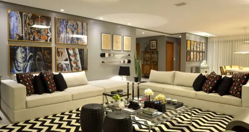 Apartamento à venda na Barra, Salvador-BA: 5 quartos, 4 suítes, 2 salas, 6 banheiros, 5 vagas, 336,22m².
