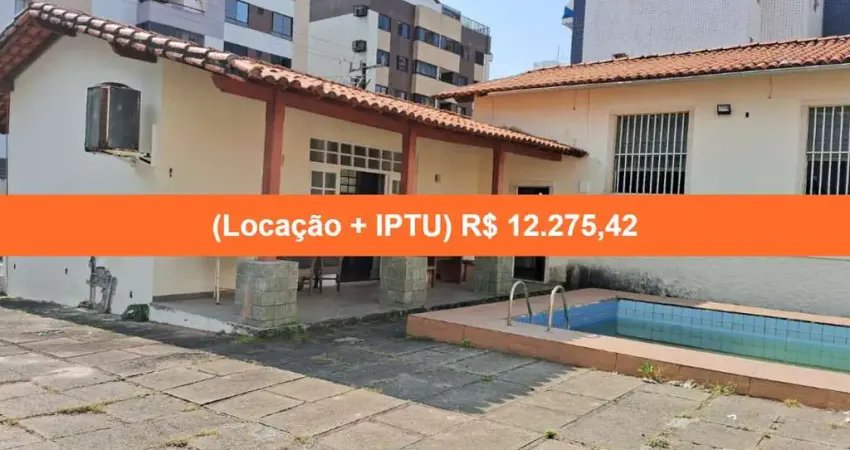 Casa comercial para locação em Salvador-BA, Costa Azul - 3 quartos, 1 suíte, 2 salas, 4 banheiros, 3 vagas, 265m².