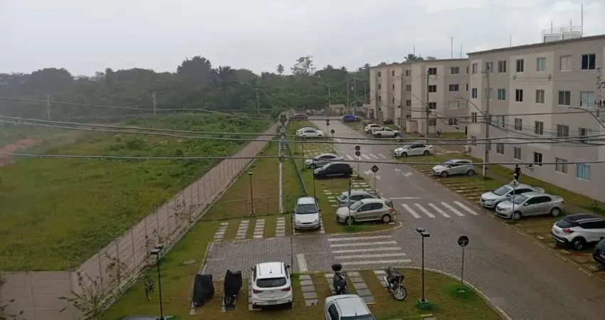 Apartamento à venda em Camaçari-BA, Cajazeiras de Abrantes: 2 quartos, 2 salas, 1 banheiro, 1 vaga de garagem, 42m².