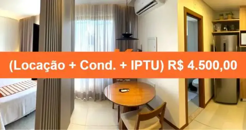 Apartamento elegante e bem localizado na Barra, Salvador-BA: 1 quarto, 1 sala, 1 banheiro, 1 vaga e 26m² de elegância.