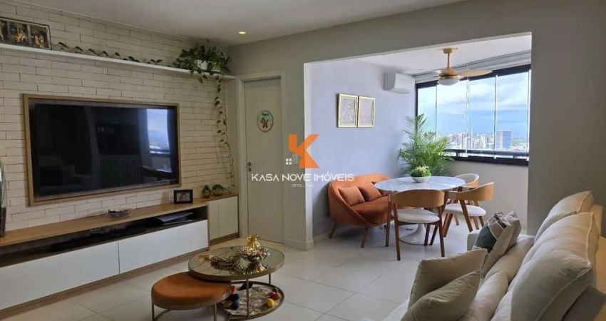 Apartamento à venda em Salvador-BA, Caminho das Árvores: 2 quartos, 1 suíte, 2 salas, 2 banheiros, 2 vagas, 85m². Venha conferir!