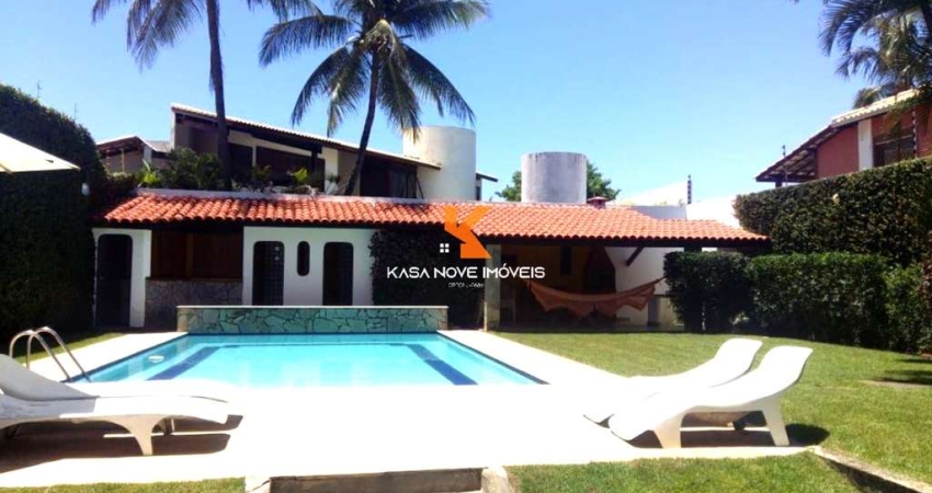 Casa em Condomínio à Venda em Vilas do Atlântico, Lauro de Freitas-BA: 4Q, 2 Suítes, 3 Salas, 5 Banheiros, 3 Vagas, 306m²!