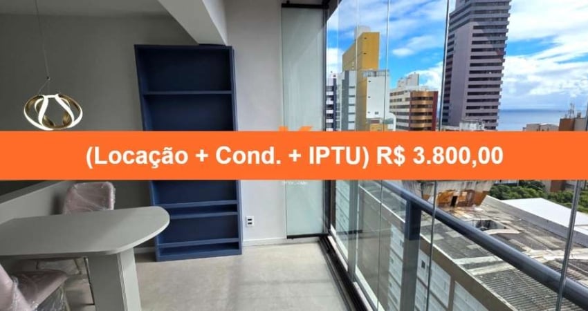 Apartamento com 1 quarto para alugar na Avenida Sete de Setembro, --, Vitória, Salvador
