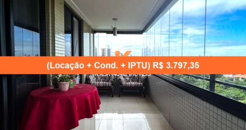 Aluguel de Apartamento com 1 Quarto e Suite no Caminho das Árvores, Salvador-BA: 57m², 2 Salas, 1 Banheiro e 1 Vaga de Garagem!