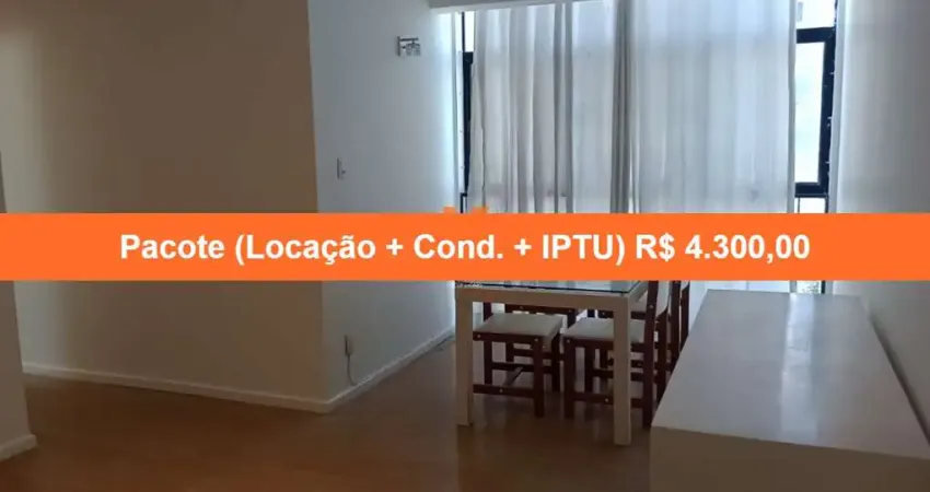 Apartamento para locação na pituba, salvador-ba: 2 quartos, 1 suíte, 2 salas, 2 banheiros, 1 vaga de garagem.
