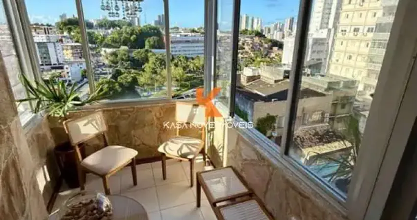 Apartamento na Graça, Salvador-BA: 4 quartos, 1 suíte, 2 salas, 3 banheiros, 2 vagas de garagem. Confira!