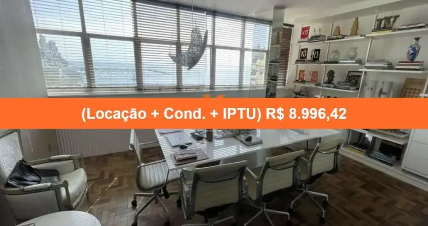 Sala Comercial para Locação no Comércio, Salvador-BA: 5 Salas, 2 Banheiros, 2 Vagas de Garagem e 284m² de Área.