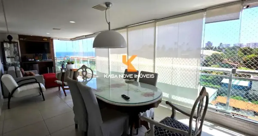 Venda de apartamento de luxo em patamares, salvador-ba: 3 quartos, 3 suítes, 2 salas, 4 banheiros, 3 vagas, 140m².