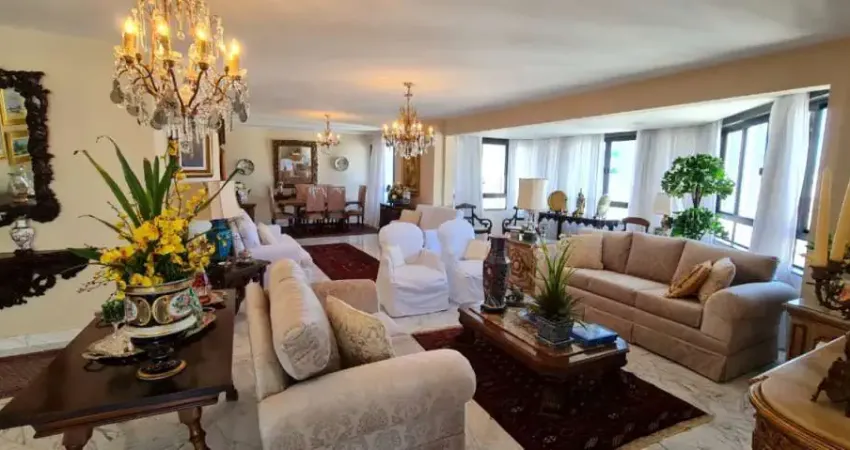 Apartamento de Luxo na Barra: 4 Quartos, 4 Suítes, 3 Salas e 280m² - Salvador-BA