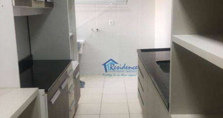 Apartamento com 2 dormitórios para alugar, 74 m² por R$ 2.764,11/mês - Residencial Ravenna - Indaiatuba/SP