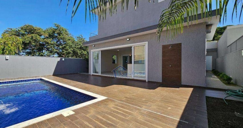 Sobrado com 5 suítes, 352 m² - venda por R$ 2.500.000 ou aluguel por R$ 16.400/mês - Residencial Vila Avaí - Indaiatuba/SP