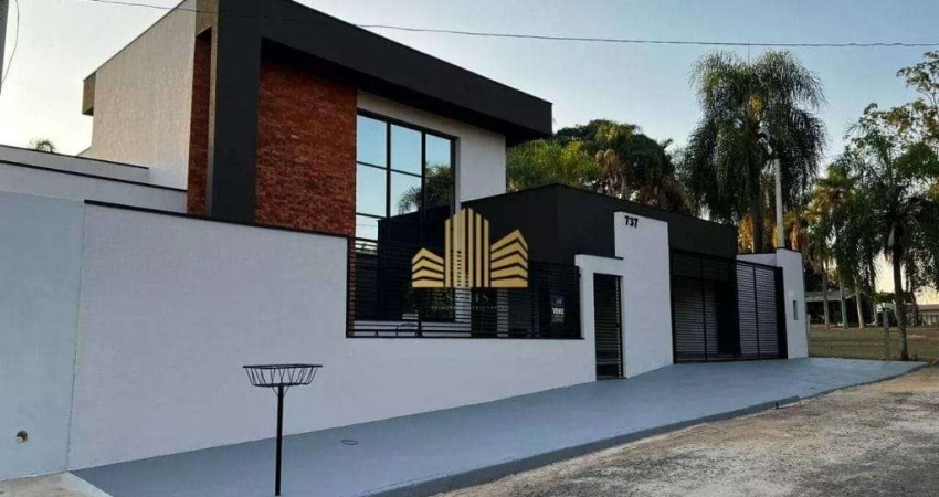 Sobrado com 3 dormitórios à venda, 183 m² por R$ 1.700.000 - Solar de Itamaracá - Indaiatuba/SP