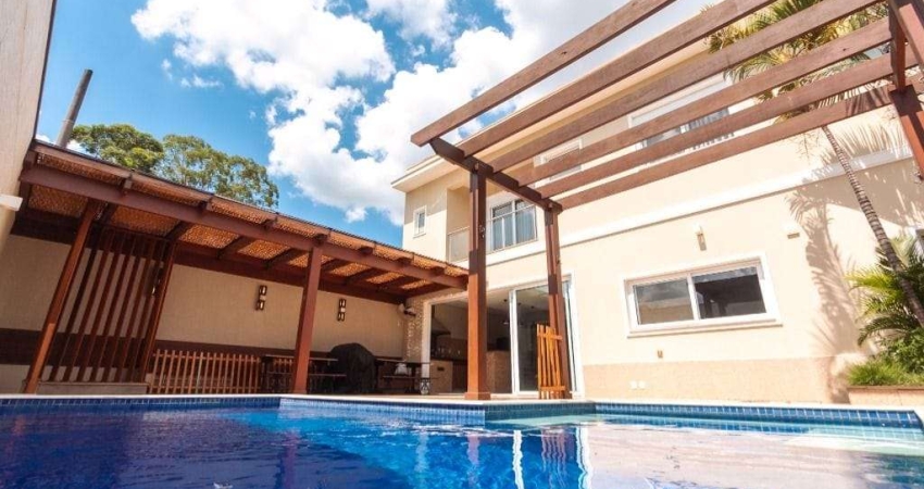Sobrado com 4 suítes para alugar, 550 m² por R$ 17.588/mês - Condomínio Villa Romana - Indaiatuba/S