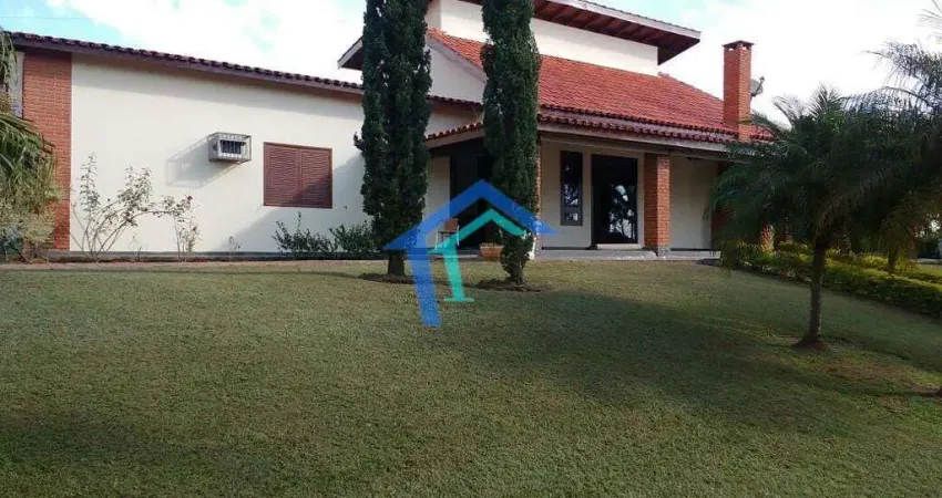 Chácara com 3 dormitórios à venda, 5000 m² por R$ 3.500.000,00 - Lagos de Shanadu - Indaiatuba/SP