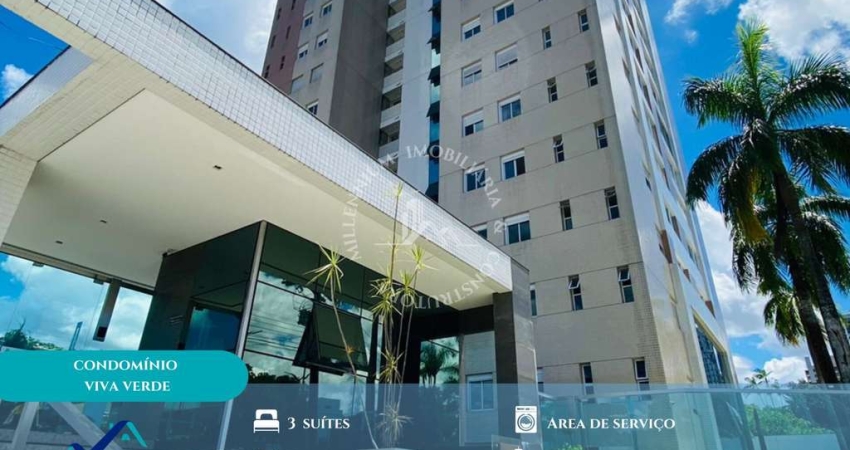 Cond. Residencial Viva verde - Cond. Viva Verde , Apartamento 03 Suítes,  Dom Pedro, Manaus