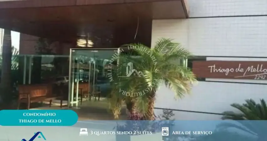 Cond. thiago de mello - cond. thiago de mello condomínio exclusivo, com duas torres próximo a arena da amazônia