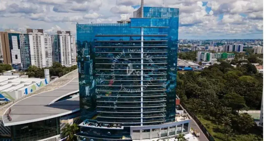 Cristal tower office - sala comercial com 41,83 m² - cristal tower - adrianópolis –