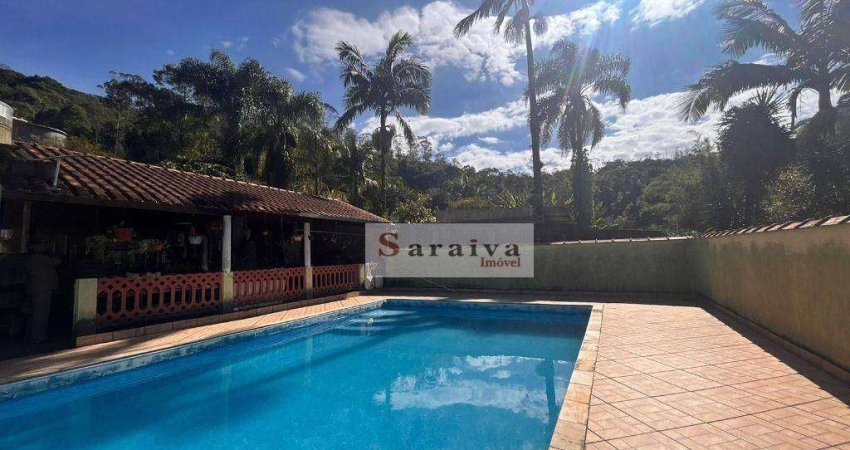 Chácara com 2 dormitórios à venda, 6250 m² por R$ 550.000,00 - Sítio Casa Vermelha (Ouro Fino Paulista) - Ribeirão Pires/SP