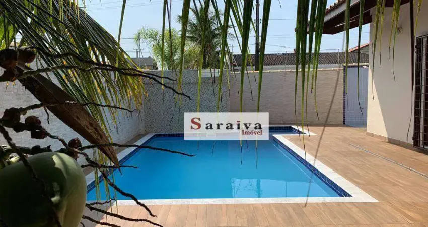 Casa com 3 dormitórios à venda, 129 m² por R$ 650.000,00 - Jardim Mar E Sol - Peruíbe/SP