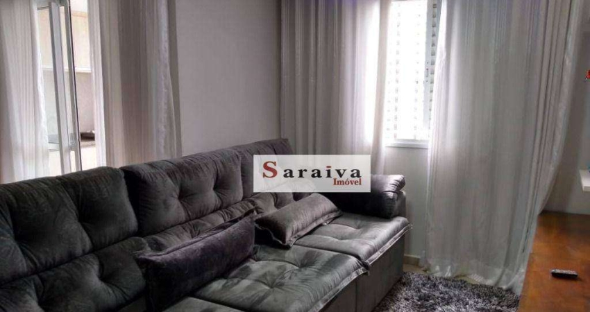 Apartamento com 2 dormitórios à venda, 60 m² por R$ 420.000,00 - Planalto - São Bernardo do Campo/SP