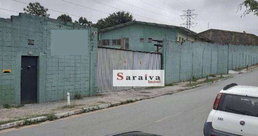 Galpão, 1.462 m² - venda por R$ 4.150.000 ou aluguel por R$ 24.139/mês - Dos Casa - São Bernardo do Campo/SP