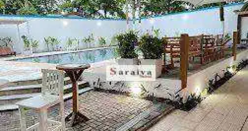 Pousada com 12 dormitórios à venda, 792 m² por R$ 6.000.000,00 - Balneário Praia do Pernambuco - Guarujá/SP